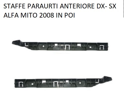 Kit staffe guida paraurti - kit,